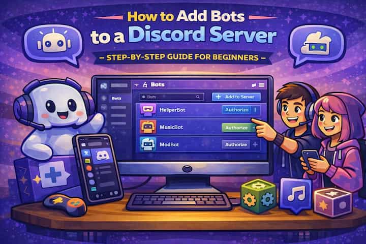Add bots to Discord server