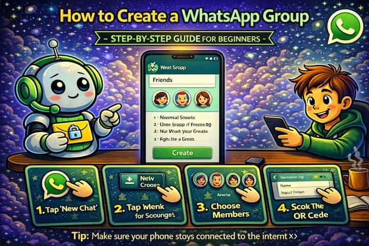 Create a WhatsApp group