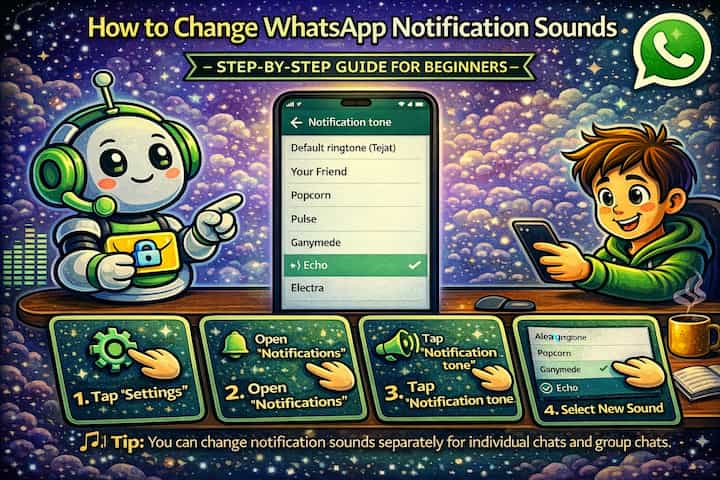 WhatsApp notification sounds