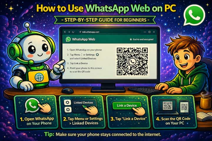 WhatsApp Web on PC